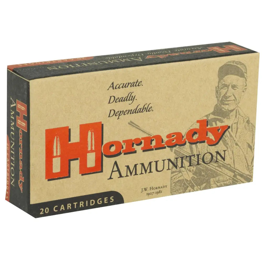 Hornady Match .223 Remington 75 Grain Hollow Point Boat Tail Match (HPBTM) Ammo - 20 Rounds per Box