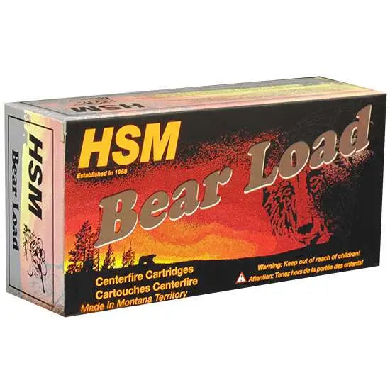HSM .460 S&W 325-Grain Wide Flat Nose (WFN) Hunting Ammunition - 20 Rounds per Box, 25 Boxes per Case