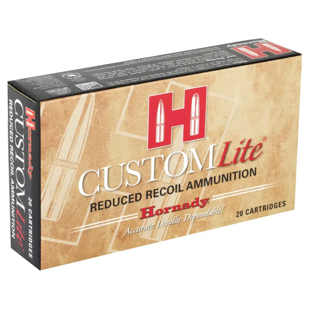 Hornady 7mm-08 Remington Super Shock Tip (SST) Hunting Ammo - 120 Grain, 20 Rounds per Box