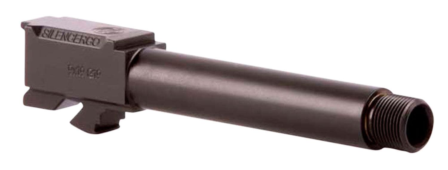 Silencerco AC5049 Threaded Barrel for Glock 43X 9mm - Black Nitride Finish