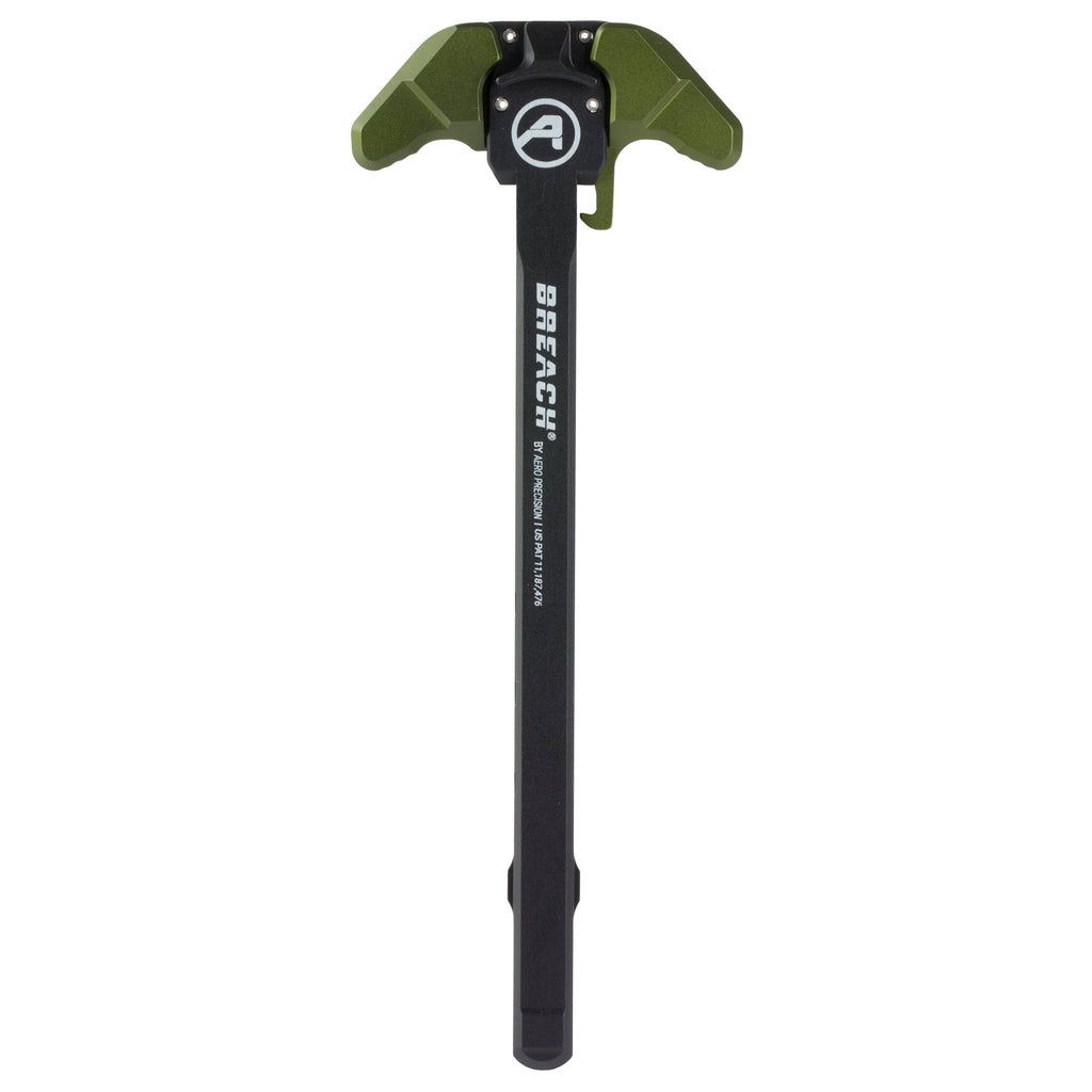 Aero Precision BREACH Ambidextrous AR-15 Charging Handle - Black and Olive Drab Green