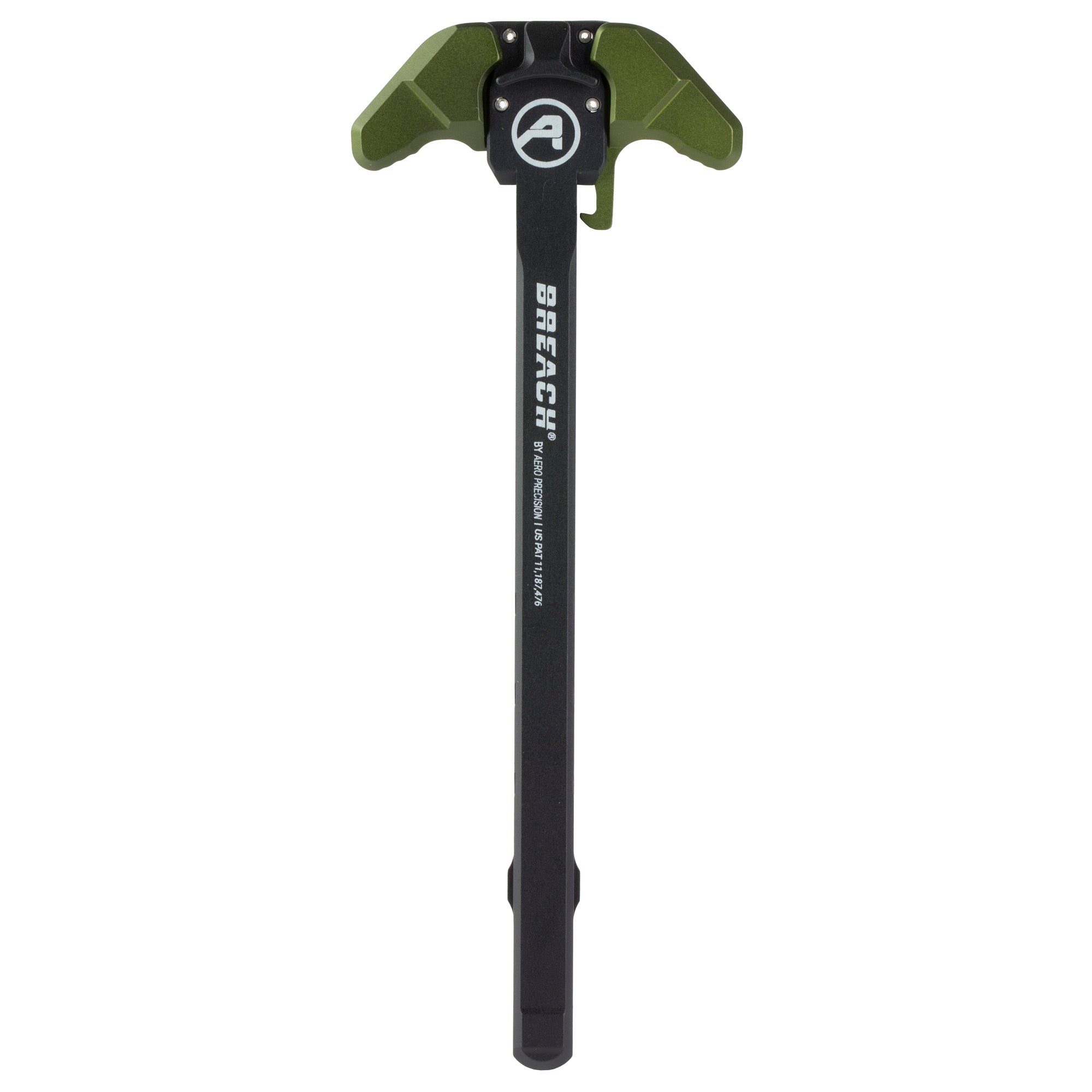 Aero Precision BREACH Ambidextrous AR-15 Charging Handle - Black and Olive Drab Green