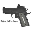 Eaa 1911 Officer Model Ultimate 9mm Pistol with Matte Black Finish and G10 Grip