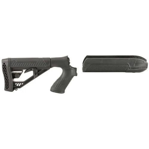 Adaptive Tactical AT-02006 Mossberg 500/88/590 Collapsible Forend and Stock Set in Black