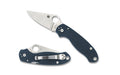 Spyderco Para 3 CPM SPY27 Blue Folding Knife - Compact, High-Performance EDC Knife