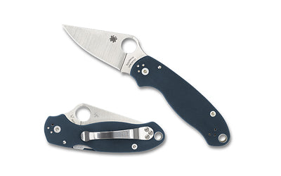 Spyderco Para 3 CPM SPY27 Blue Folding Knife - Compact, High-Performance EDC Knife