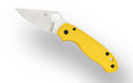 Spyderco Para 3 Lightweight Salt Folding Knife with CPM MagnaCut Blade and Yellow FRN Handle