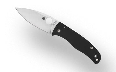Spyderco Bodacious Folding Knife with CPM-S30V Steel, Black G-10 Handle, and Reversible Clip