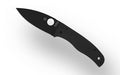 Spyderco Bodacious Folding Knife with PlainEdge Blade, Black CPM-S30V, Model C263GPBK