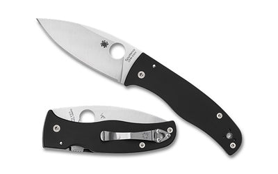 Spyderco Bodacious Folding Knife with CPM-S30V Steel and SpyderEdge - Black Handle