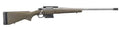 Ruger Hawkeye Long-Range Hunter Bolt Action Rifle in 6.5 Creedmoor with 22-Inch Threaded Barrel and Matte Stainless Finish