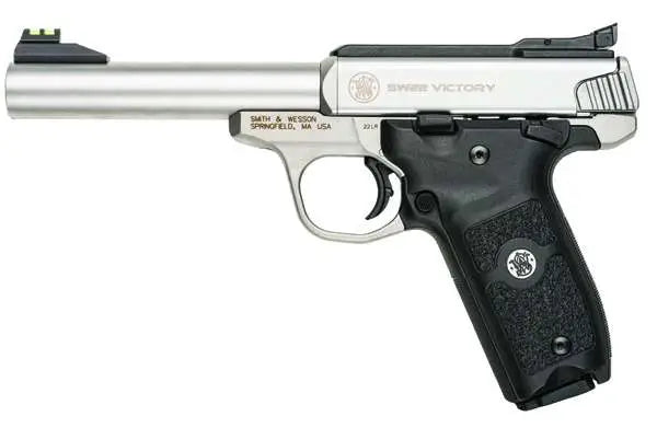 Smith & Wesson SW22 Victory .22LR Pistol with 5.5-Inch Match Grade Barrel and Two Magazines