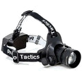 Predator Tactics Predator Tac The Lantern Headlamp Kit with Green/White Filter, Black Aluminum Alloy Body, and 300-Yard Reach