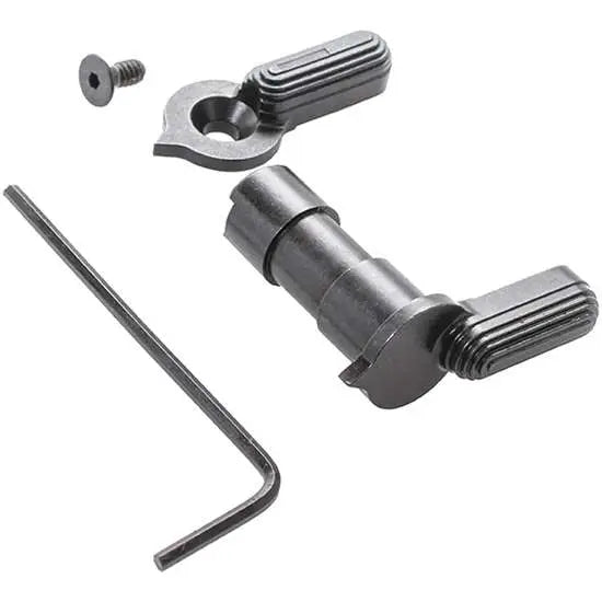 CMMG AR-15 Ambidextrous Safety Selector Kit - Black Steel for M16 and M4