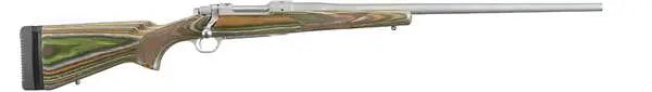 Ruger Hawkeye Predator Bolt Action Rifle with 24-Inch Matte Stainless Barrel in 6.5 Creedmoor, Green Mountain Laminate Stock, 4-Round Capacity