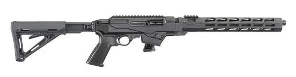 Ruger dRUG PC Carbine 9mm Rifle with 16.1-Inch Fluted Barrel and Adjustable Stock