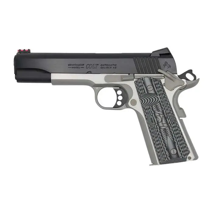 Colt Mfg 1911 Competition Pistol 45 ACP 5-inch Two-Tone Stainless Steel Frame