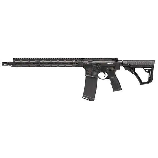 Daniel Defense DDM4V7 5.56 Rifle with 16-Inch Barrel and RattleCan Finish