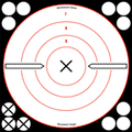 B/C TARGET SHOOT-N-C 8" WHITE/
