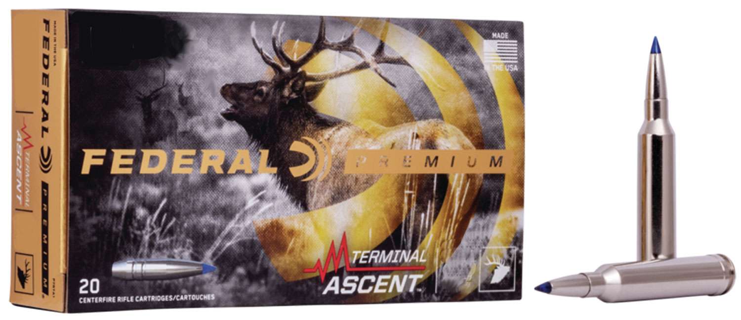 Federal .28 Nosler Terminal Ascent 155-Grain Ammo, 20 Rounds per Box