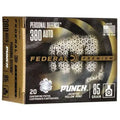 Federal Personal Defense Punch .380 ACP 85-Grain Jacketed Hollow Point Ammunition - 20 Rounds