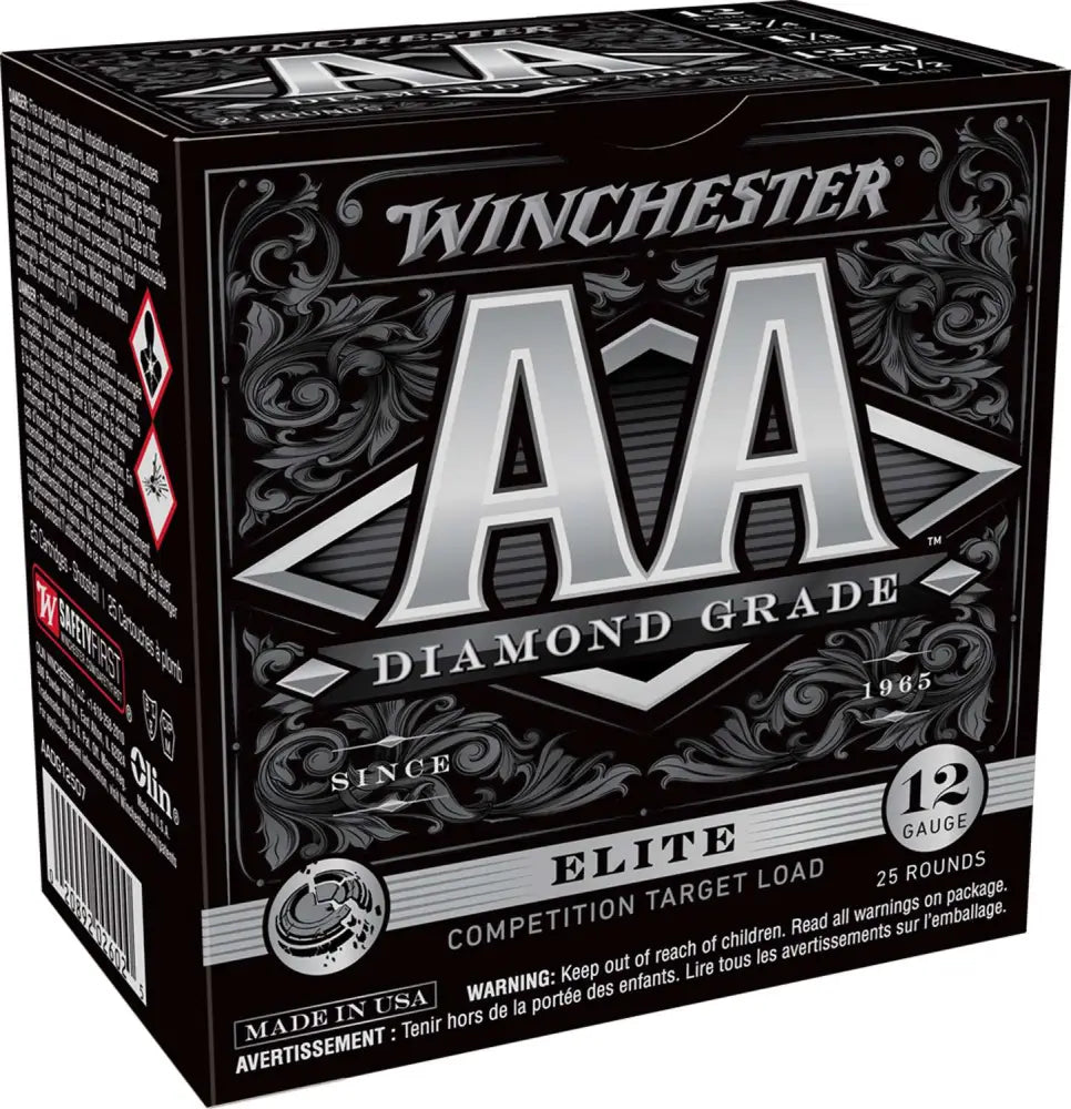 Winchester Ammo 12GA 2.75-inch #7.5 Copper-Plated Lead Shotshells, 25 Rounds per Box