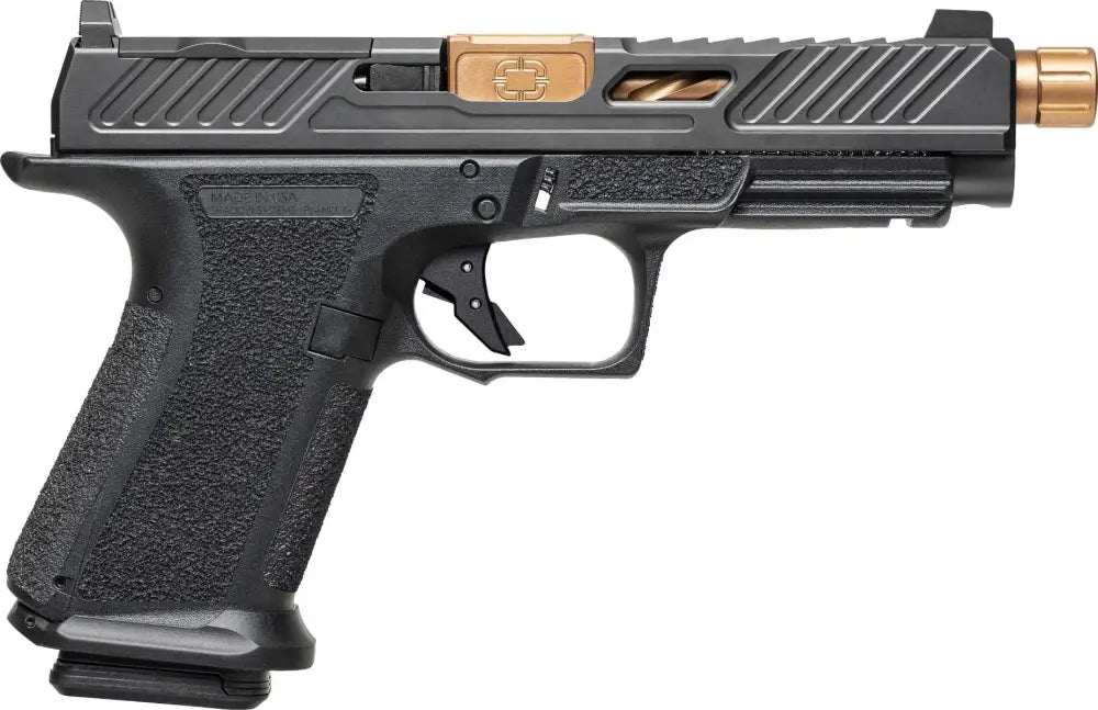 Shadow Systems SS-1025 MR920L Elite 9mm Semi-Automatic Pistol with 5-Inch Barrel and Green Tritium Sights