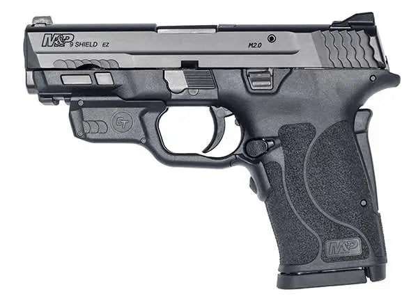 Smith & Wesson M&P Shield EZ M2.0 9mm Compact Pistol with Crimson Trace Laser and 2 Magazines