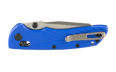 Hogue Deka 3.25-inch Folding Knife with CPM MagnaCut Blade and Blue Handle