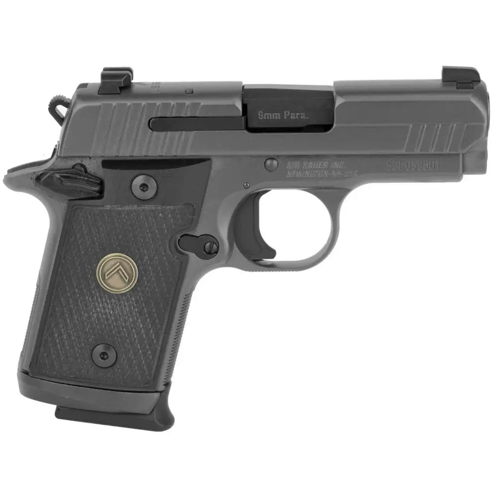 Sig Sauer P938 Legion Gray 9mm Micro-Compact Pistol with Night Sights and Three Magazines