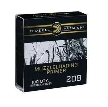 Federal PMZ209 209 Muzzleloader Primer - 5,000 Rounds per Pack, Suitable for Firearms