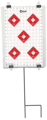 Caldwell Ultra Portable Target Stand Kit with Silhouette and Sight-In Targets - Steel Construction