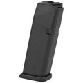Glock G19 15-Round Magazine - Black Polymer Detachable Magazine for 9mm Pistols