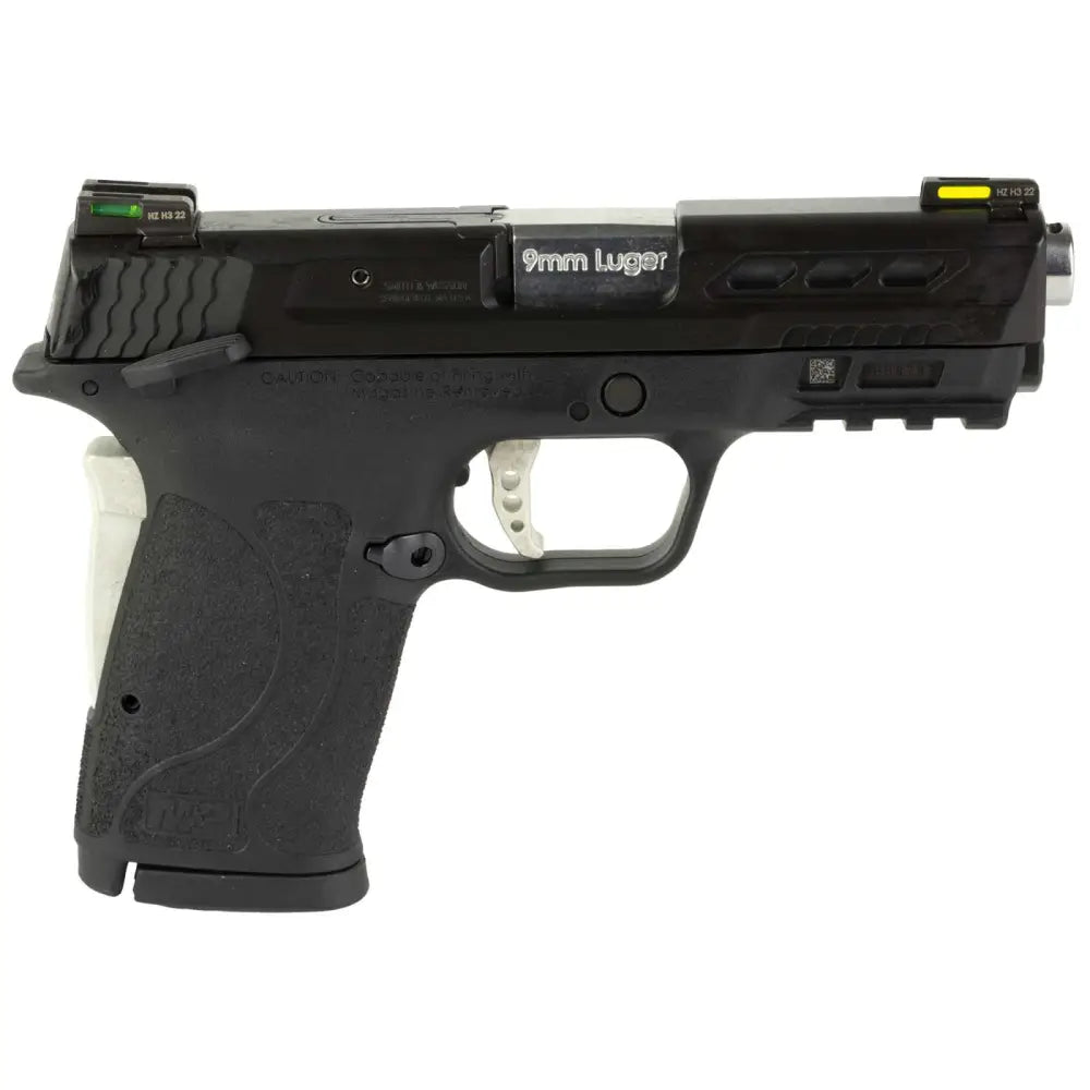 Smith & Wesson Shield EZ M2.0 Compact 9mm Pistol with 3.7-Inch Ported Barrel and 8-Round Magazines