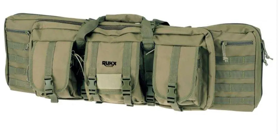 Ruk X Gear ATI Tactical 36-Inch Double Gun Case in Green