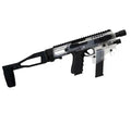 Command Arms Micro Conversion Kit for Glock 17-45 Gen 3-5 - Polymer Upper with Clear Matte Finish