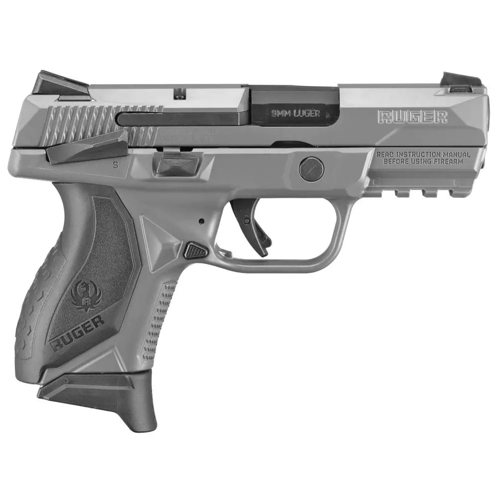 Ruger American Pistol Compact 9mm with Gray Cerakote Finish and 17+1 Capacity