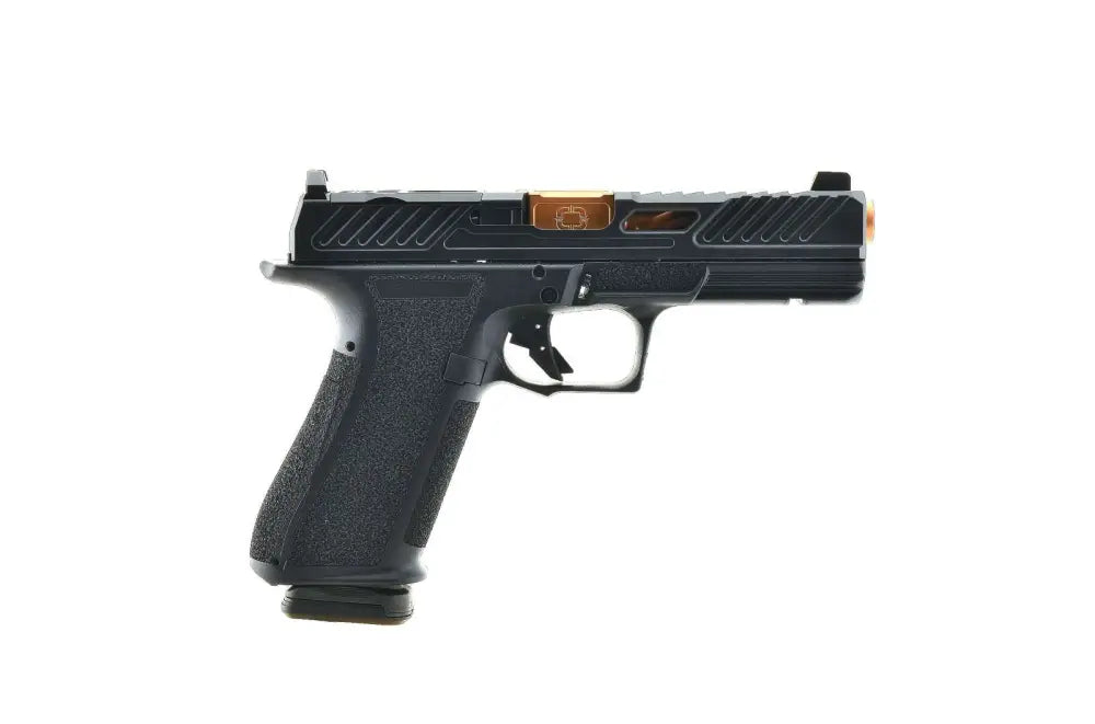 Shadow Systems SS-2011 DR920 Elite 9mm Pistol with 4.5-Inch Spiral Fluted Barrel, Optics Ready, and Black Nitride Finish