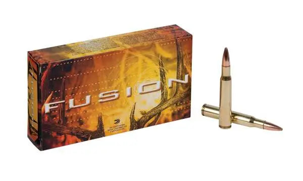 Federal .308 Winchester 180 Grain Fusion Soft Point Rifle Ammunition - 20 Rounds