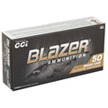 CCI Brass .380 ACP 95 Grain FMJ Target Ammo - 50 Rounds per Box
