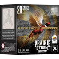 Federal Prairie Storm FS 20 Gauge 3" 1-1/4 oz Copper-Plated Lead Shot, Size 6, 25 Rounds per Box