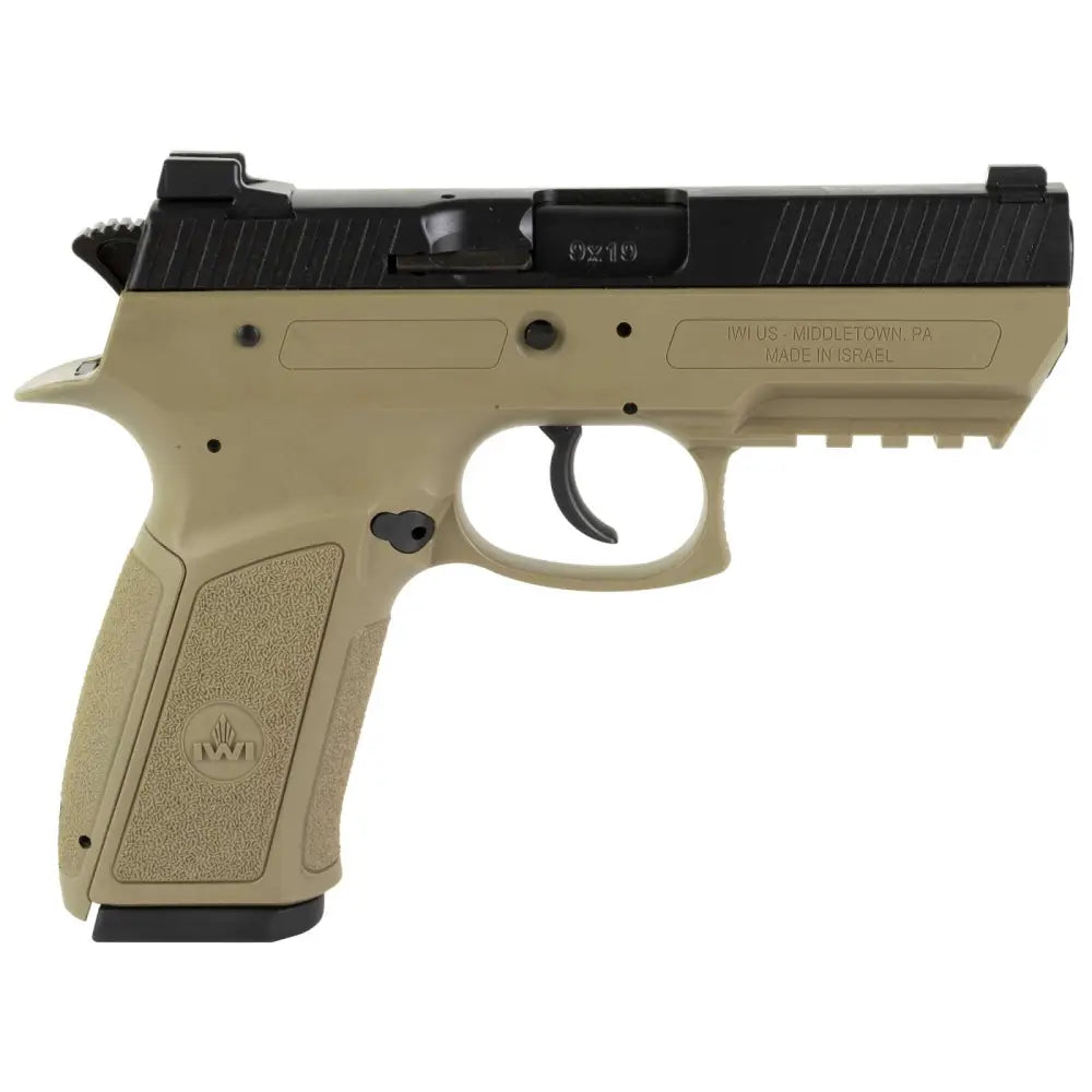 IWI US JERICHO 941 Enhanced 9mm Pistol with 2 Magazines and Adjustable Sights
