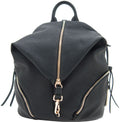 Cameleon Aurora Conceal Carry Vegan Leather Backpack - Practical Black Design with Removable Straps and CCW Pocket