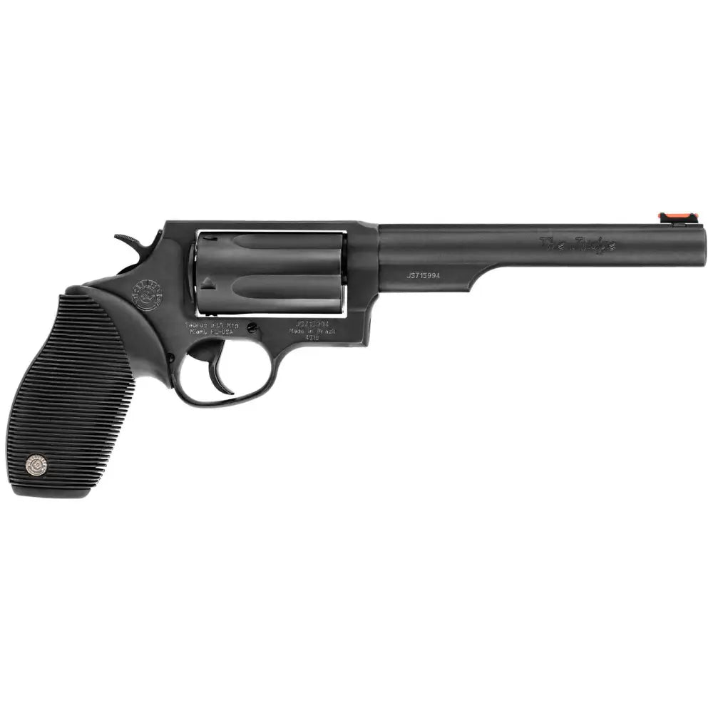 Taurus Judge .45 Colt/.410 Black Revolver with 6.5-inch Barrel and Fixed Fiber Optic Sights
