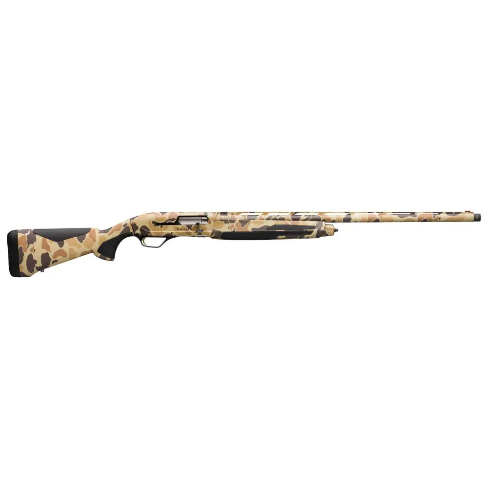 Browning Max II Vintage Tan Camo 12 Gauge Semi-Auto Shotgun with 28-Inch Vent Rib Barrel