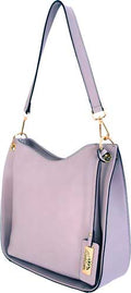 Cameleon Emma Purse - Leather Shoulder and Crossbody Bag in Lilac, Part Number 49632
