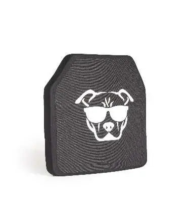 Guard Dog Security UHMWPE-III-PLATE Level 3 10x12 Ceramic Single Plate for Firearm Protection