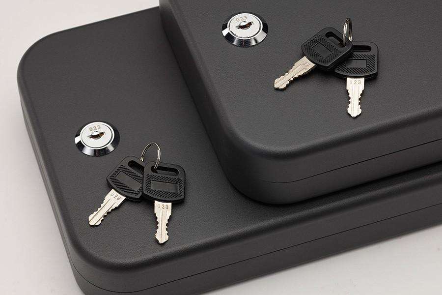 Snapsafe Keyed Alike XL Pistol Safe 2-Pack with Fireproof Steel Construction and Airline Approval