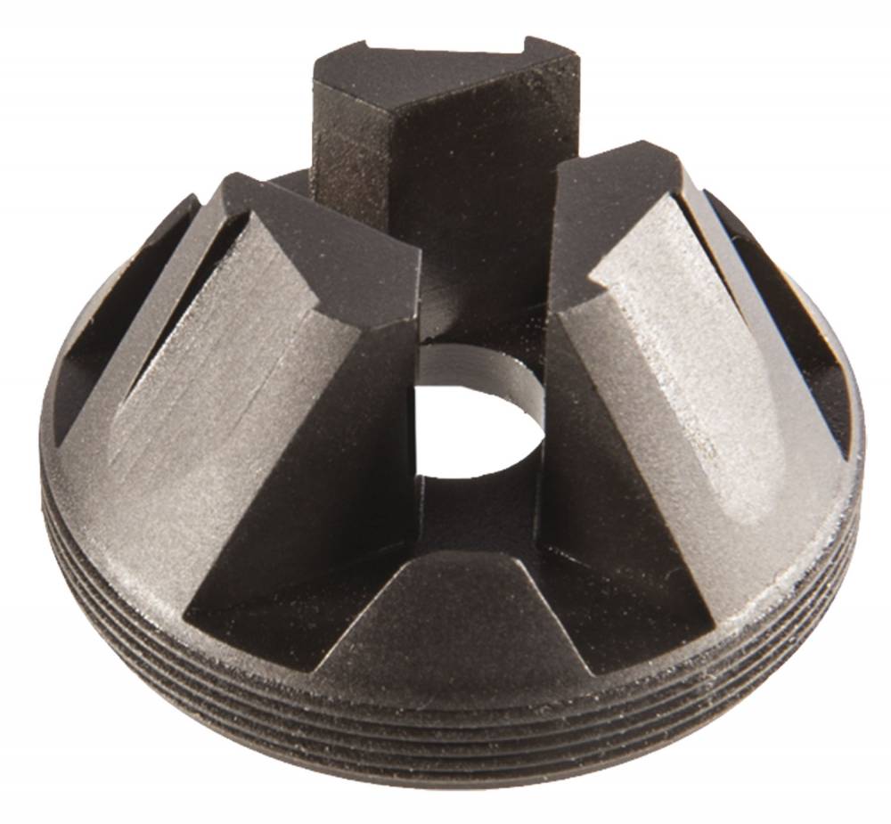 SilencerCo Charlie Flash Hider Front Cap for .223 Remington / 5.56 NATO – Black Stainless Steel