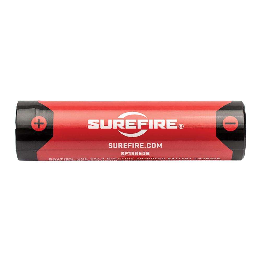 Surefire SF18650B Protected Lithium-Ion Rechargeable Battery – 3.5Ah, Micro USB Charging, Fits Surefire FURY Series